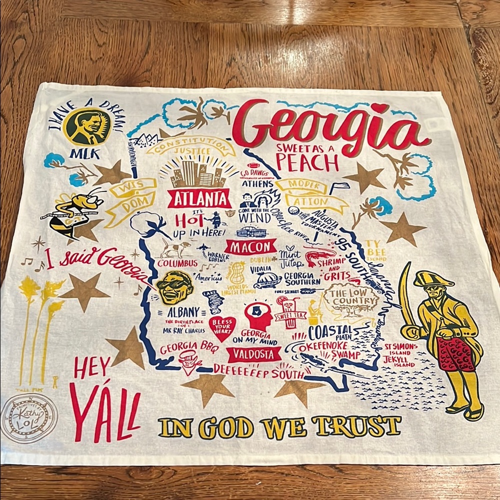 Georgia Art Kitchen Towel
